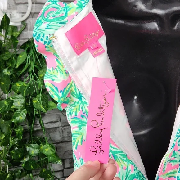 Lilly Pulitzer Adda Shift Romper - Picture 11 of 13